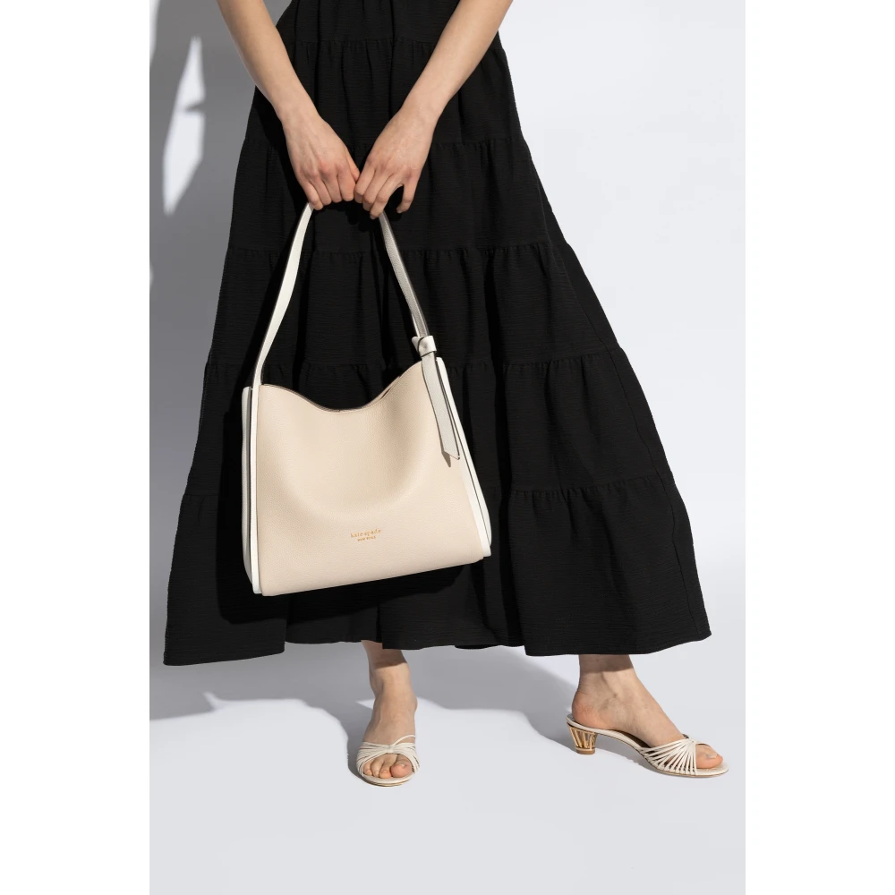 Kate Spade `Knott` Shopper Tas Beige Dames