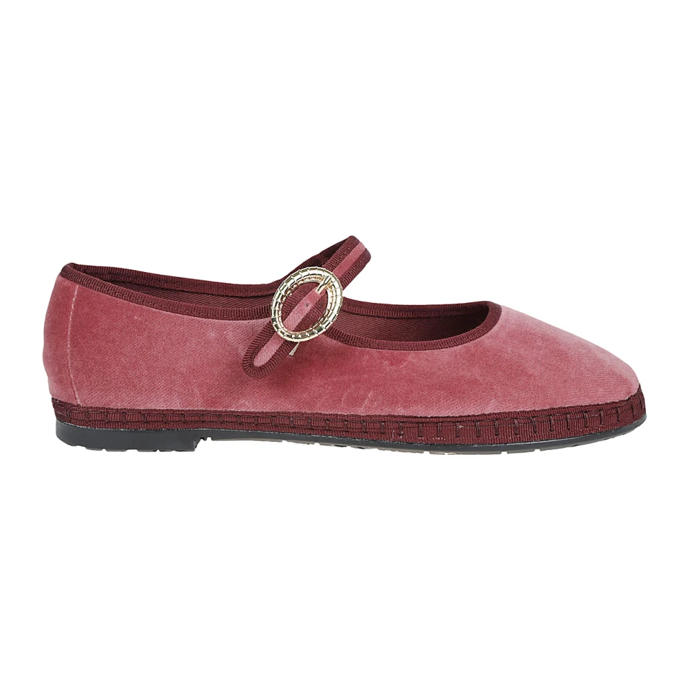 Flabelus , Ballerina Shoes, Female, Pink, 4 Uk, O'brien Mary Jane