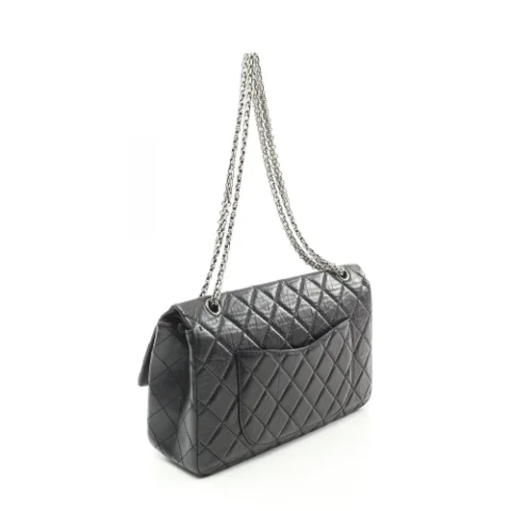 Chanel Vintage Pre-owned Leather chanel-bags Black Dames