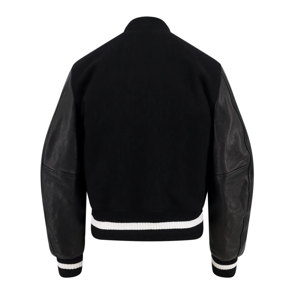 Givenchy Zwart wollen bomberjack Black Dames