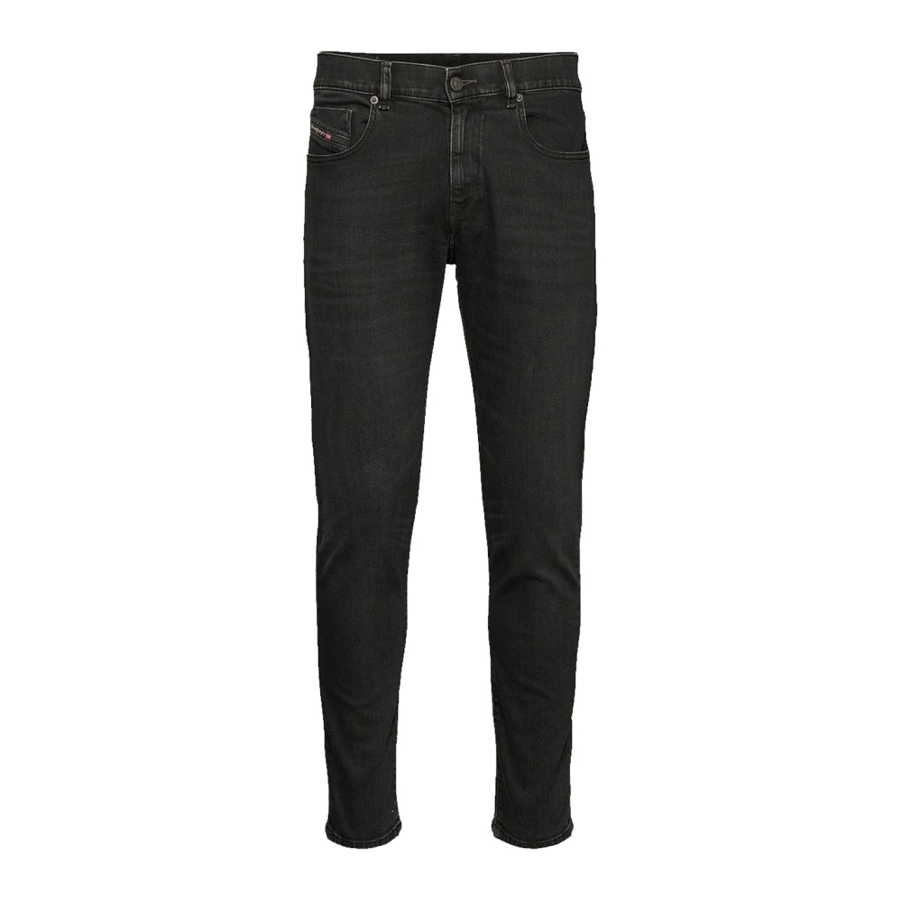 Diesel Slim-fit Jeans Black Heren