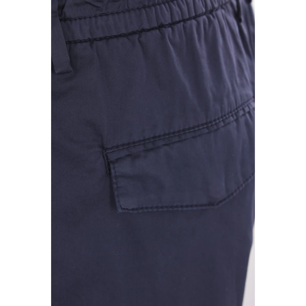Eleventy Blauwe Slim-Fit Broek Blue Heren