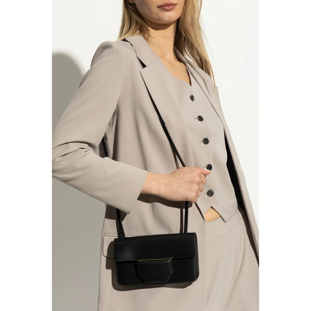 AllSaints Schoudertas Ann Black Dames