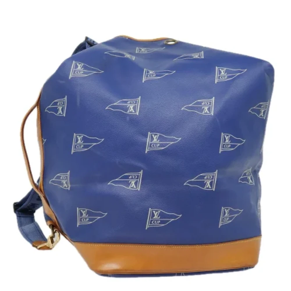 Louis Vuitton Vintage Pre-owned Leather louis-vuitton-bags Blue Dames