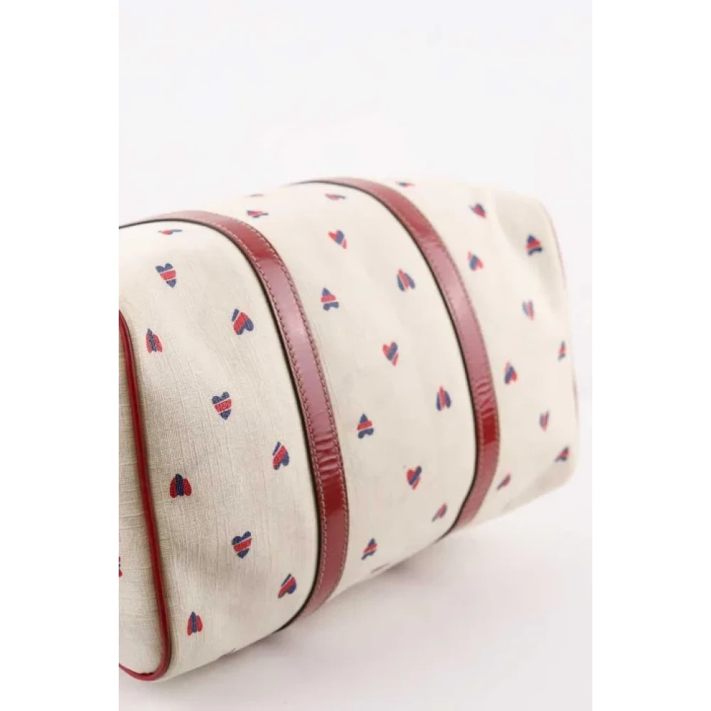 Gucci Vintage Pre-owned Fabric gucci-bags White Dames