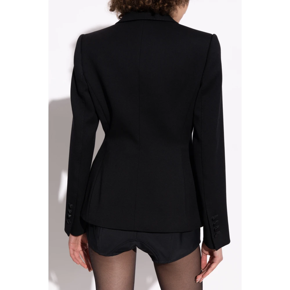 Dolce & Gabbana Wollen blazer Black Dames