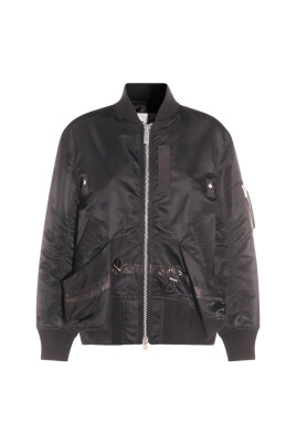 black-ruffled-hem-jacket-with-drawstring