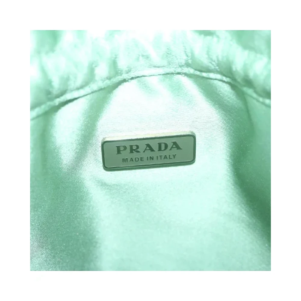 Prada Vintage Pre-owned Fabric home-office Green Dames