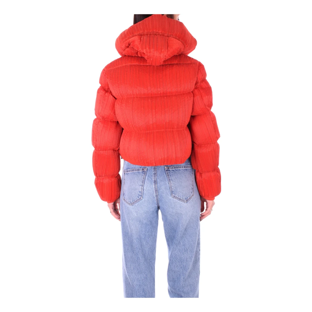 K-way Hoodie met Zijlogo Orange Dames