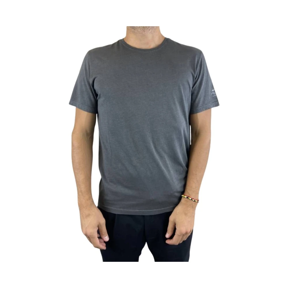 Ecoalf Grijze T-shirt met korte mouwen Gray Heren