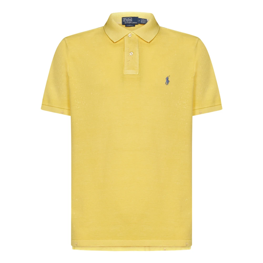 Polo Ralph Lauren Polo Shirts Yellow Heren