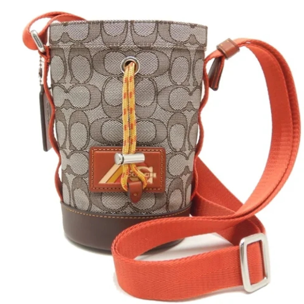 Coach Pre-owned Canvas shoulder-bags Multicolor Dames