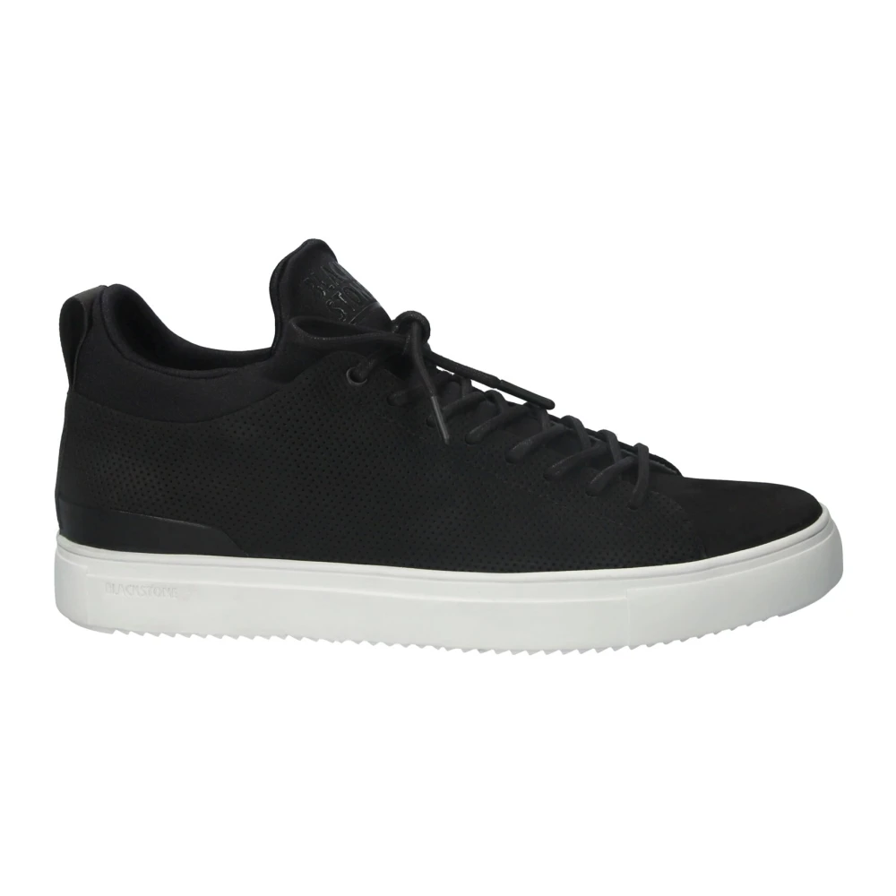 Blackstone Sg28 Mid Sneaker Heren Schoenen Zwart