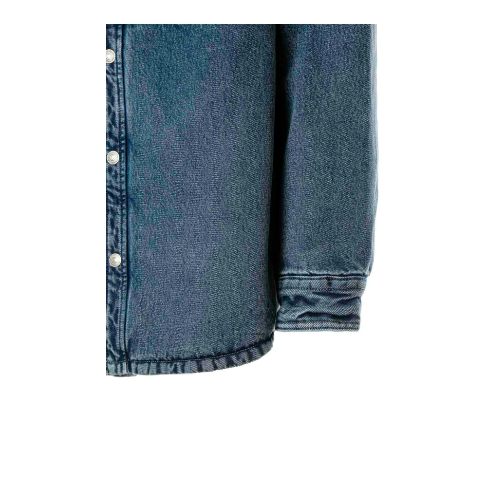 Levi's Gewatteerd Overshirt Telegraph Blue Heren