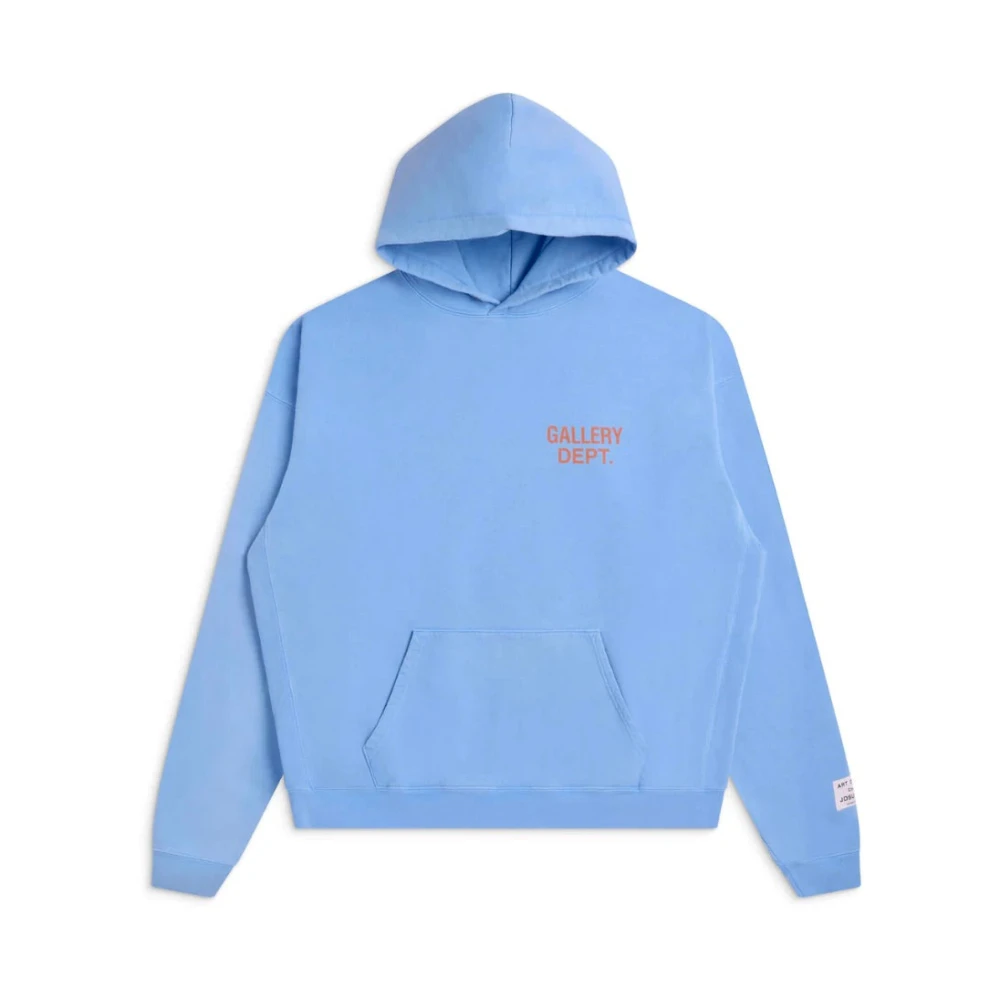 Gallery Dept. 90'S GD Logo Hoodie 'Baby Blue' Blue Heren