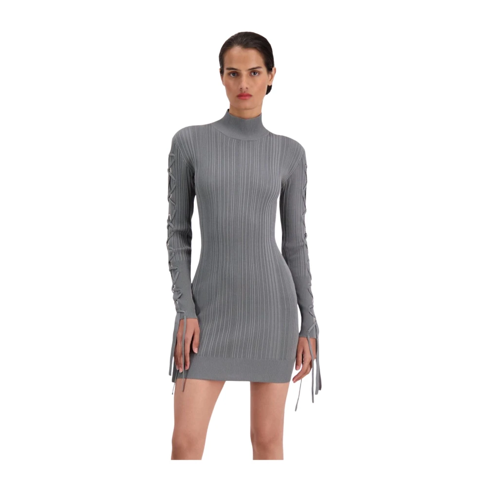 Herve Leger Day Dresses Gray Dames