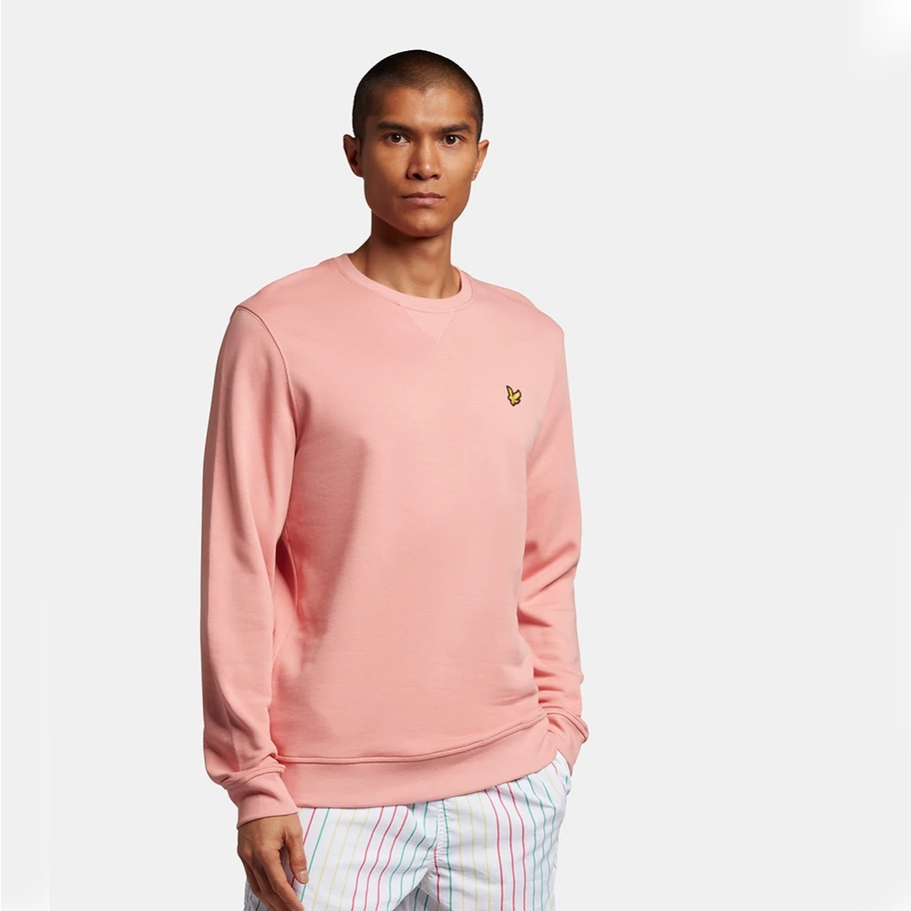 Lyle & Scott Sweatshirt Hoodies Pink Heren