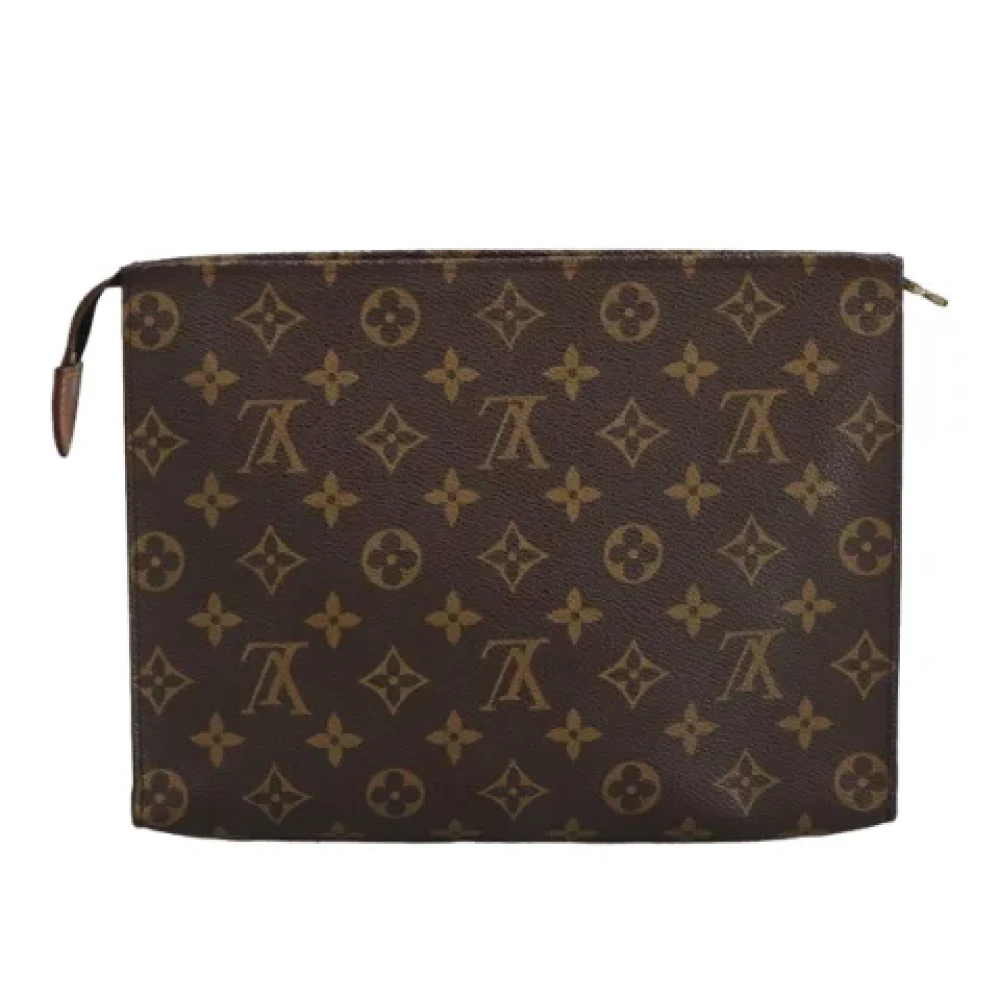 Louis Vuitton Vintage Pre-owned Canvas pouches Brown Dames