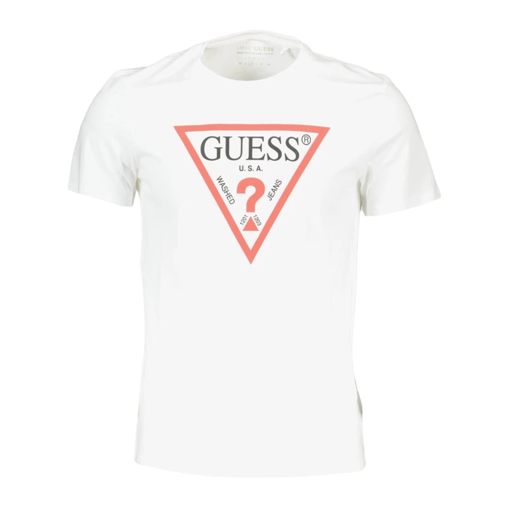 Guess - Tops > T-Shirts - White - Guess - Modalova