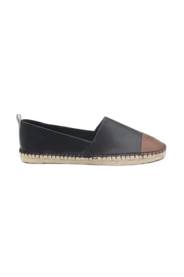 Espadriller i läder