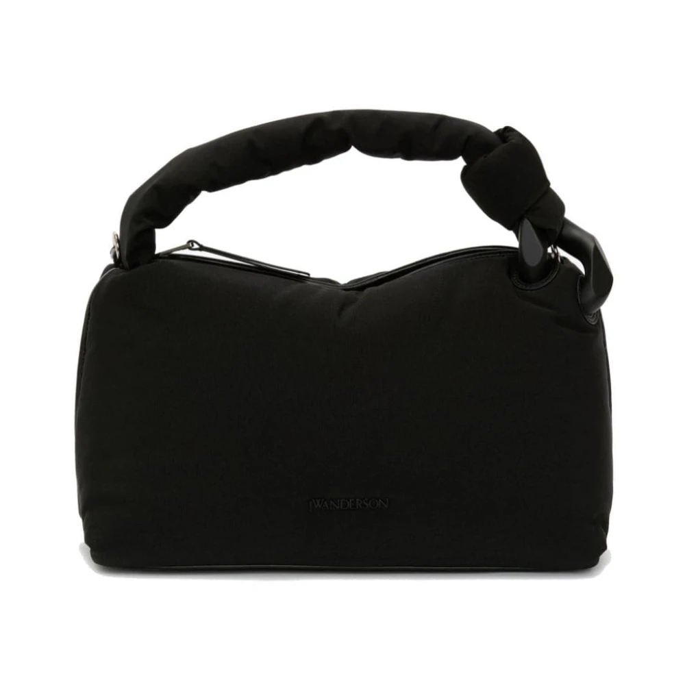 JW Anderson Zwarte Corner Tote Tas Black Dames