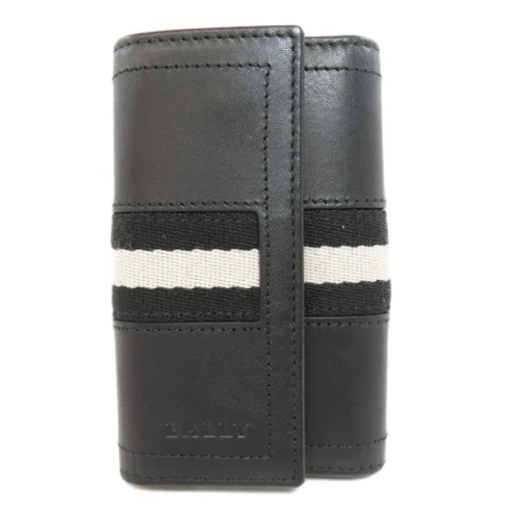 Bally Pre-owned Leather key-holders Black Dames