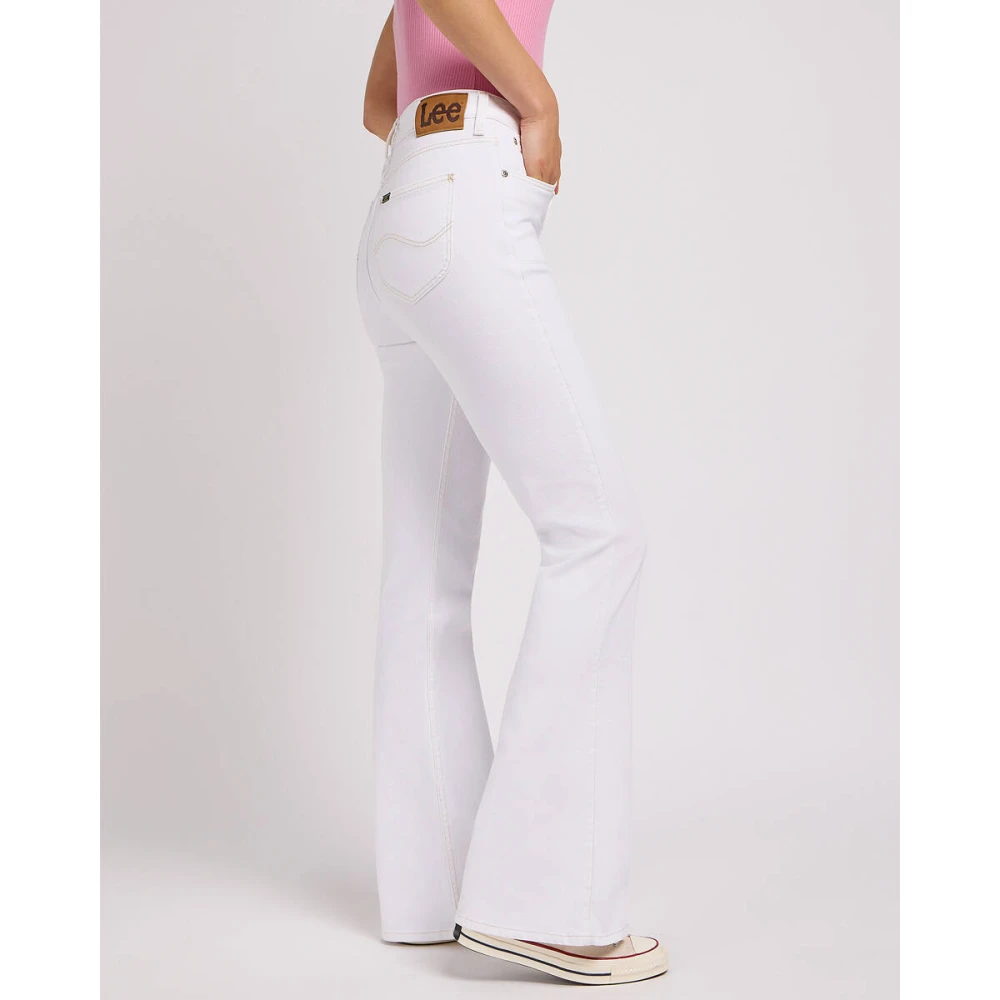 Lee Breese Jeans White Dames