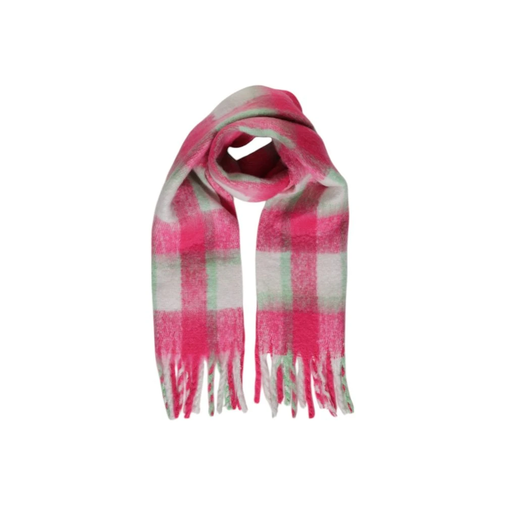 Only Women's Multicolor Onlmia Check Scarf - Winter Scarves - One Size- Accessories