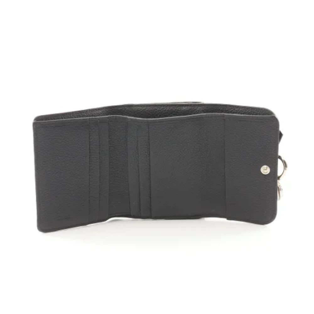 Chloé Pre-owned Leather wallets Black Dames