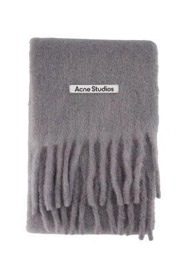 Mohair Logo Scarf