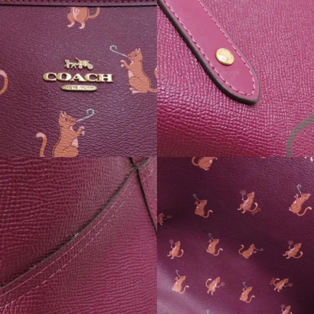 Coach Pre-owned Plastic totes Purple Dames