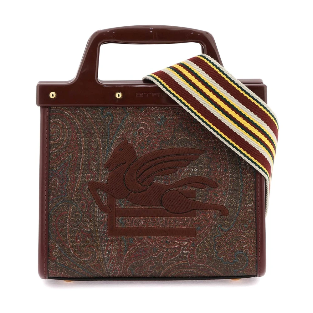 ETRO Love Trotter Tote Bag Red Dames