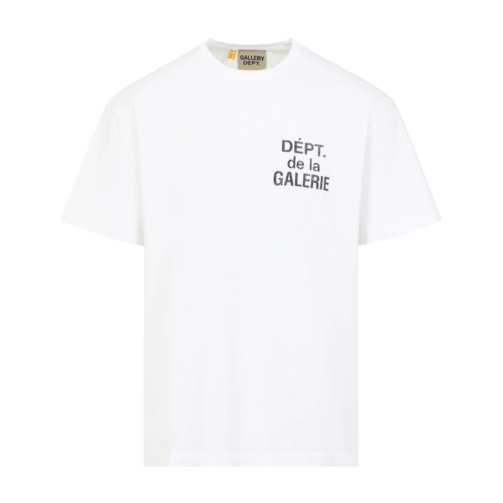 Gallery Dept. Wit T-shirt voor mannen White Heren