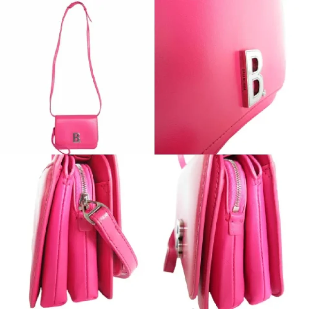 Balenciaga Vintage Pre-owned Leather balenciaga-bags Pink Dames