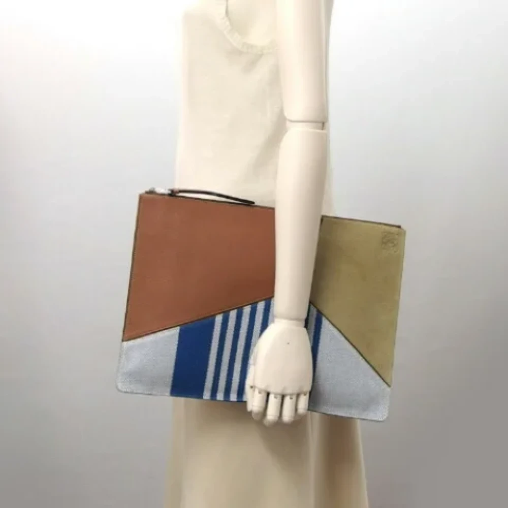 Loewe Pre-owned Fabric clutches Multicolor Dames