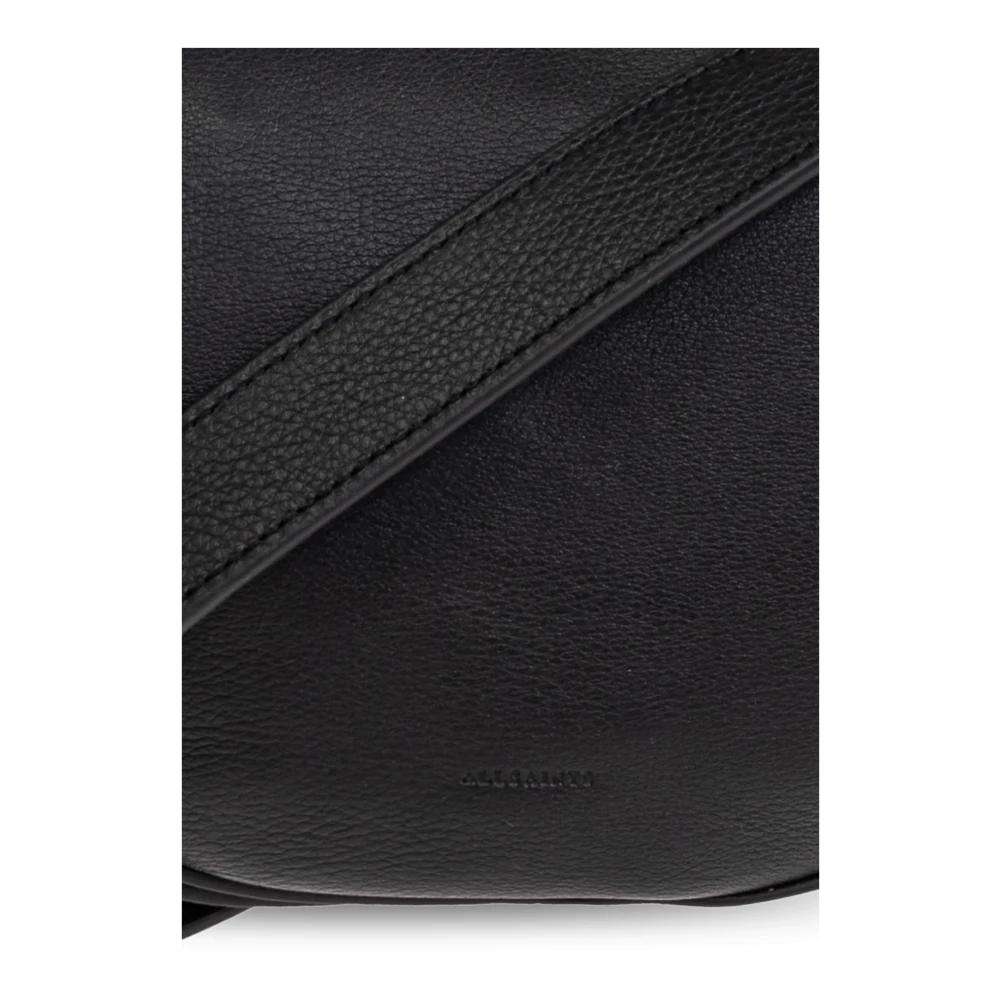 AllSaints Schoudertas Half Maan Black Dames