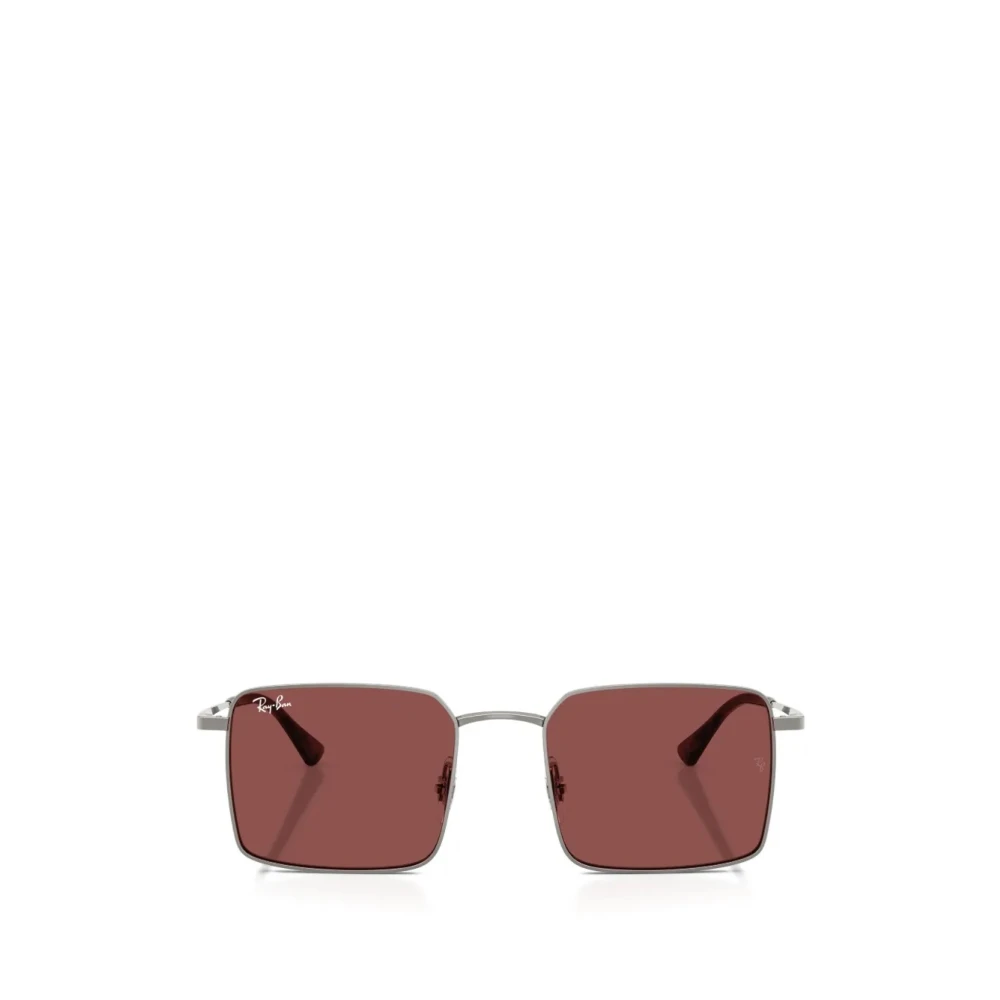 Ray-Ban Unisex Gray Sunglasses, 53 Mm, Idan Sunglasses