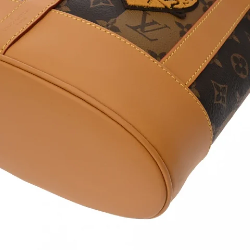 Louis Vuitton Vintage Pre-owned Fabric louis-vuitton-bags Brown Heren