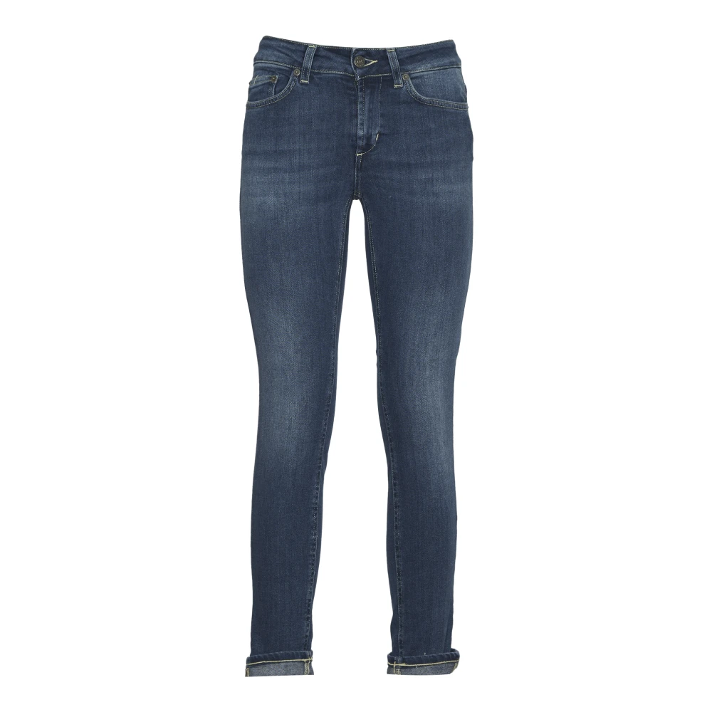 Dondup Stijlvolle Monroe Broek Blue Dames