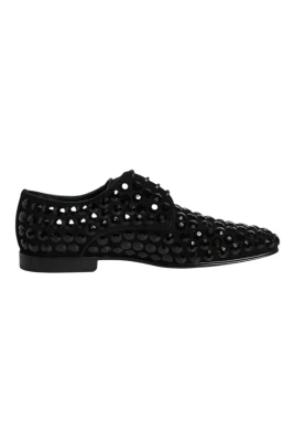 Suede Strass Derby