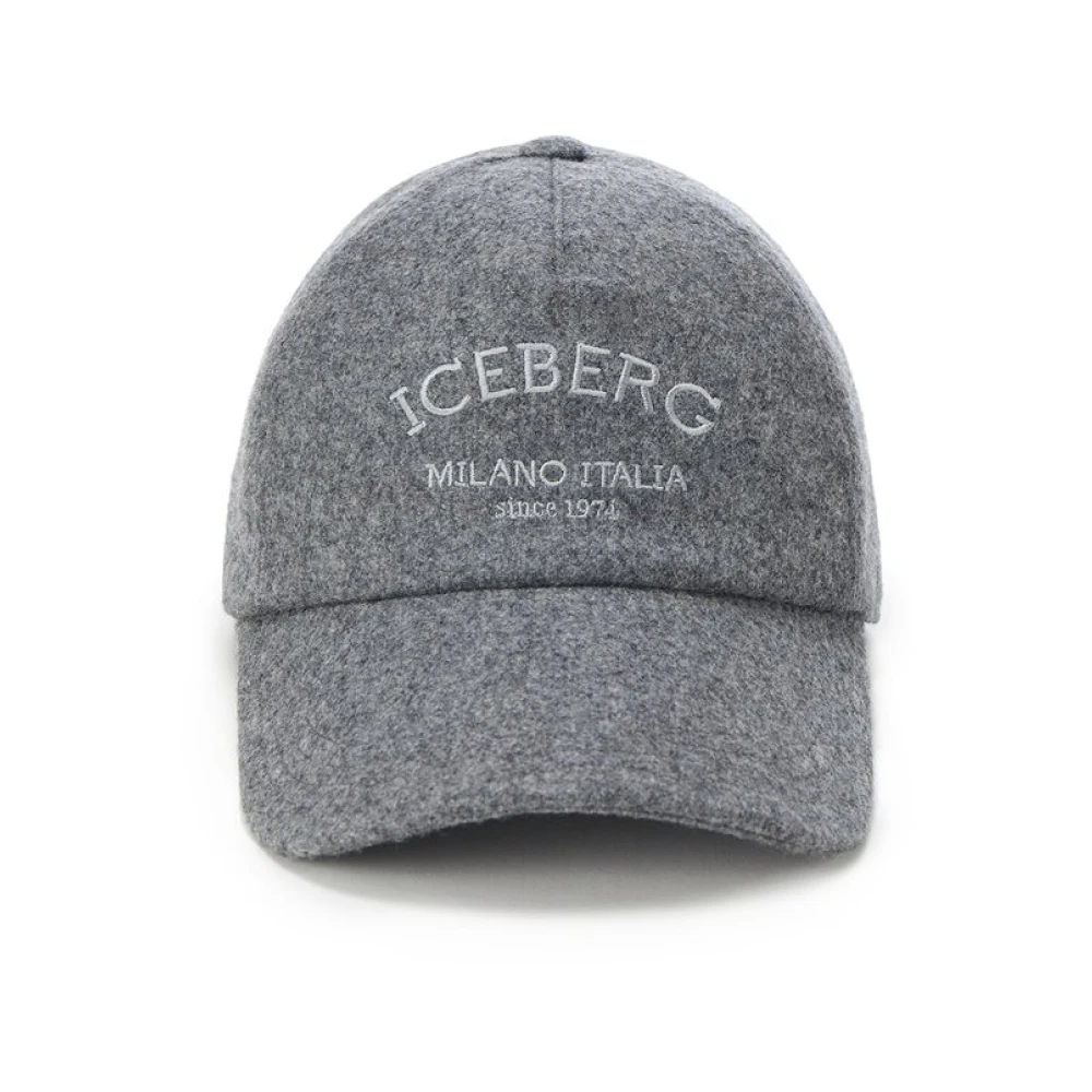 Iceberg Wolblend Baseballpet Gray Dames