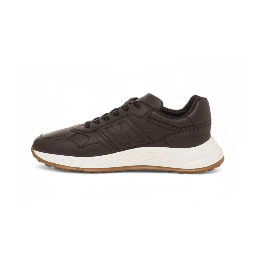 Hogan Hyperlight Leren Sneakers Heren Schoenen Bruin