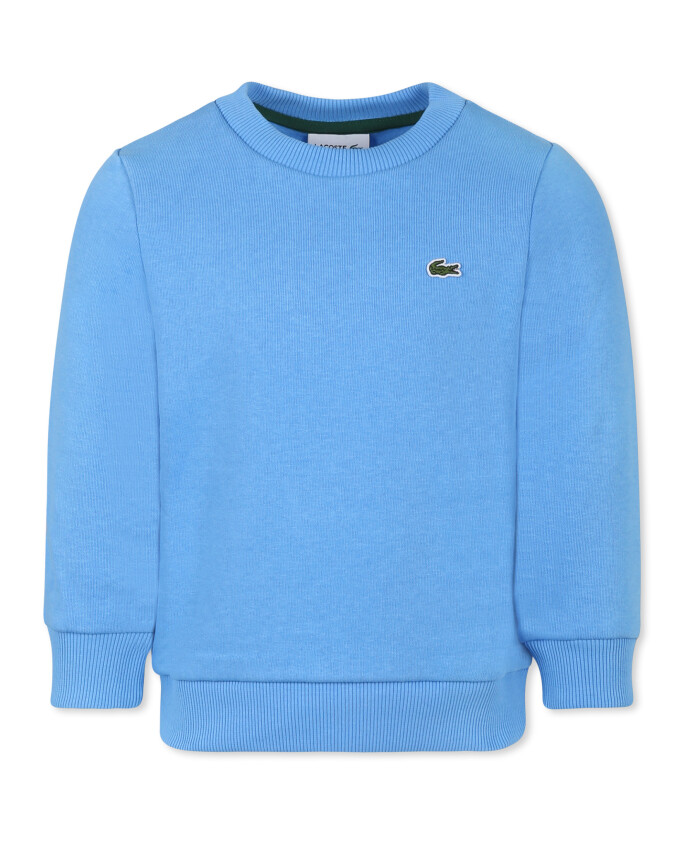 sweatshirt-en-melange-de-coton-bleu