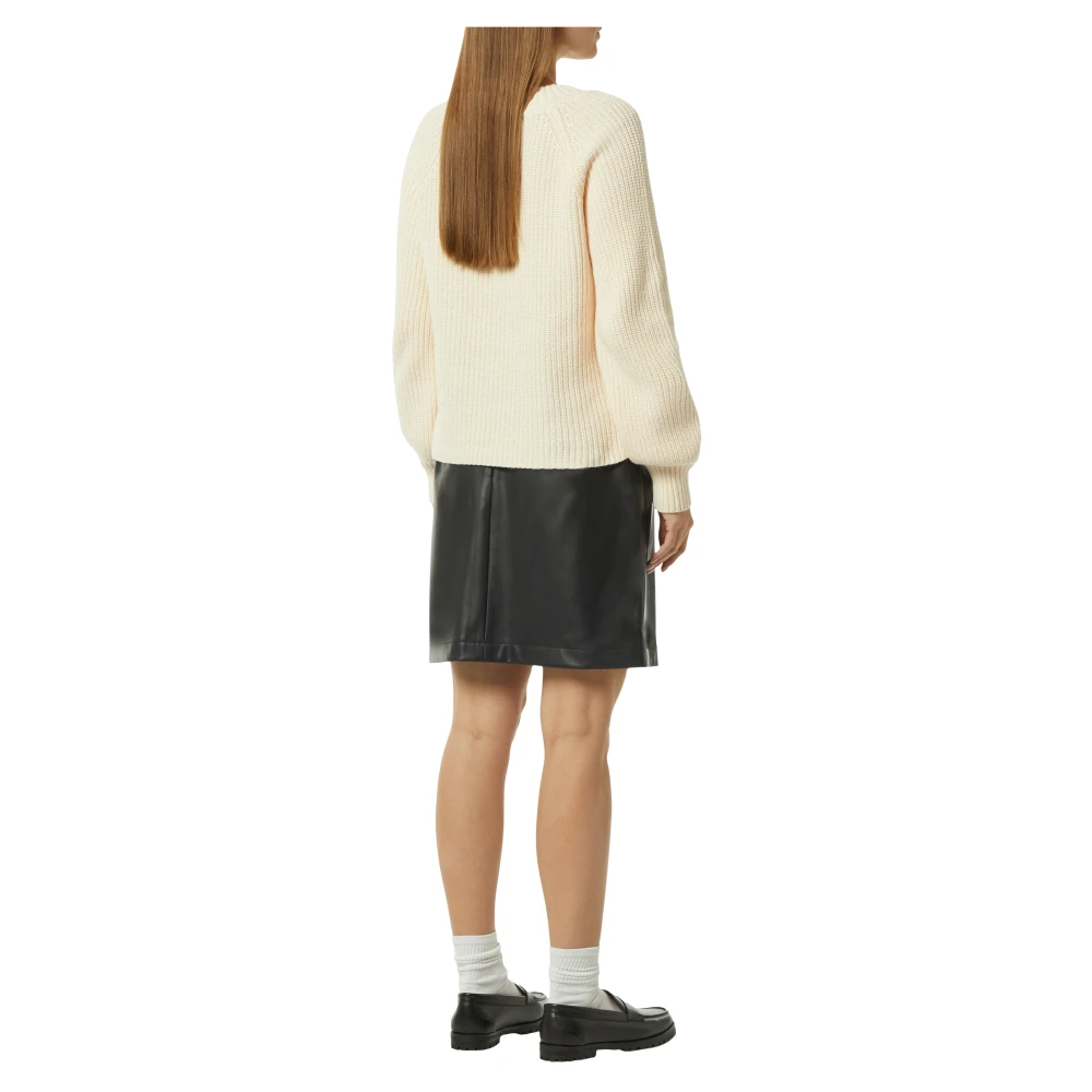 comma Relaxed Fit Gebreide Trui Beige Dames