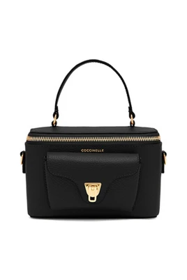 Elegant läderhandväska