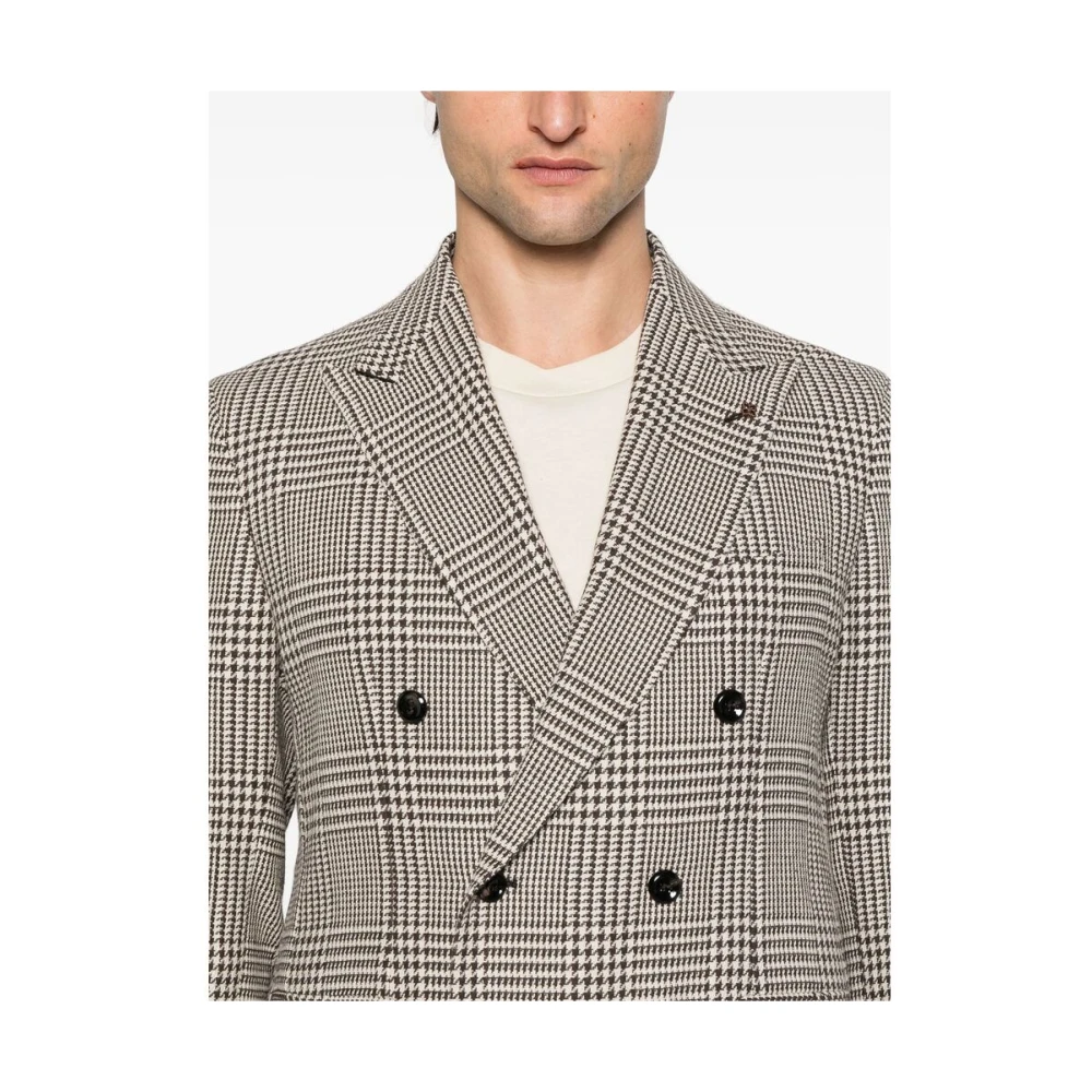 Tagliatore Jas Brown Heren