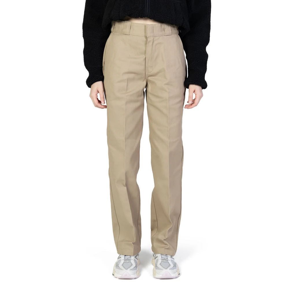 Dickies Women's Brown 874 Work Rec Trousers - Straight Trousers - W28 L32 - Trousers