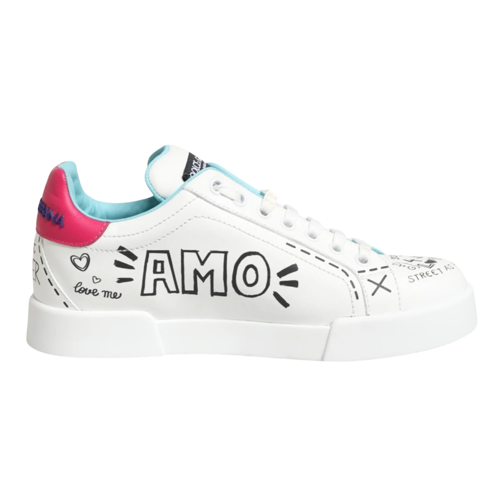 Dolce & Gabbana Low-top Sneakers Dames Schoenen Wit