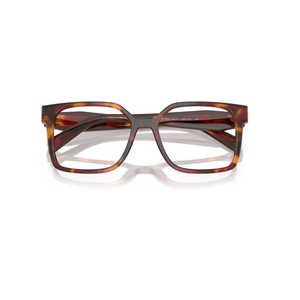 Prada Stijlvolle Bril in Blauw Brown Dames