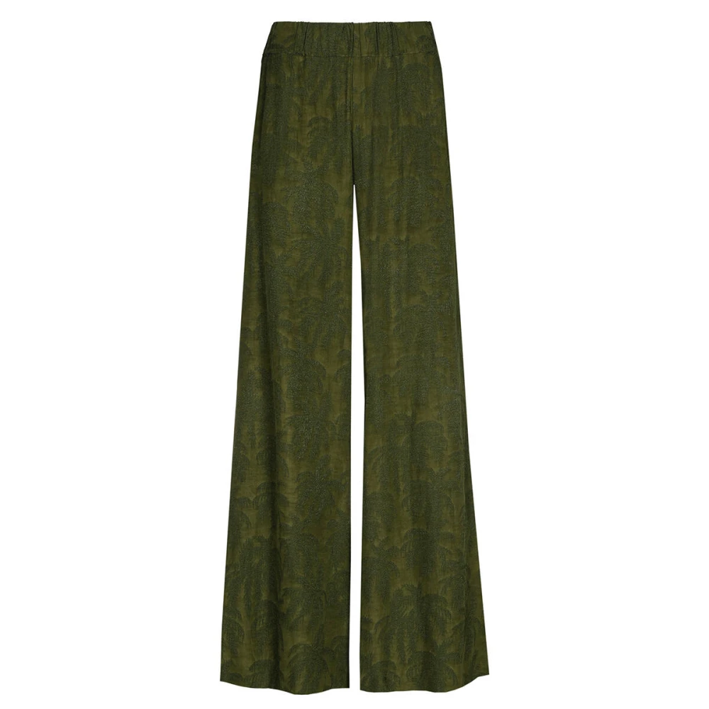 Caroline Biss Elegant Broek 1542 Green Dames
